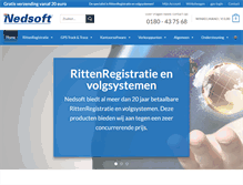 Tablet Screenshot of nedsoft.nl